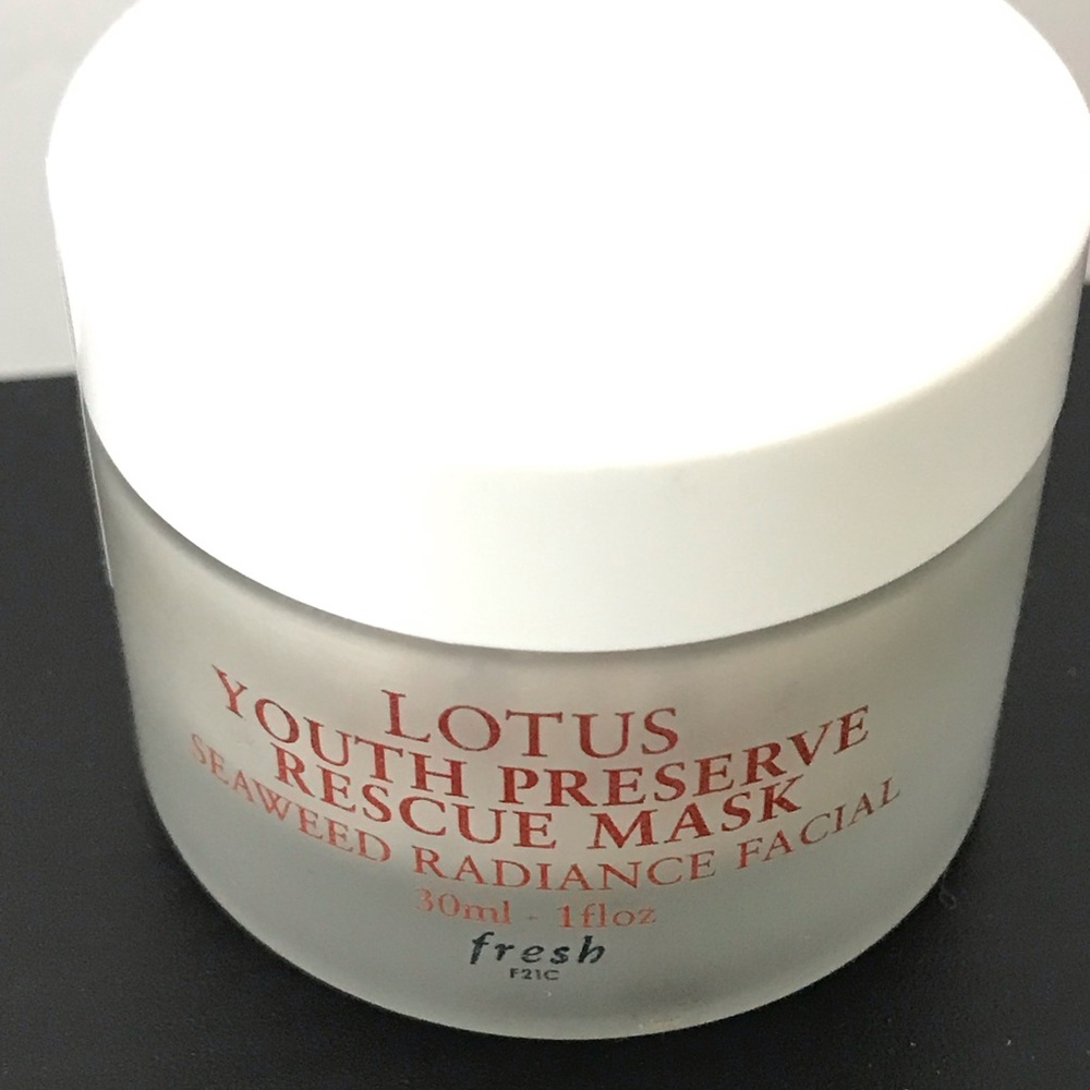 Fresh Lotus Youth Preserve Rescue Mask 1 oz New Sealed - Picture 5 of 5